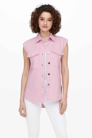 Dames - ONLY® - Hemd - roze - Hemden - ROZE