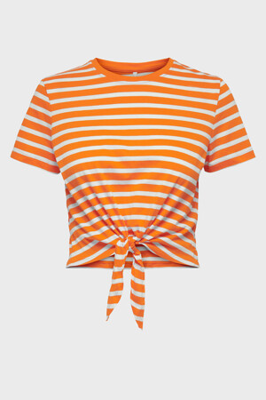 Dames - ONLY® - T-shirt - oranje - T-shirts & topjes - ORANJE