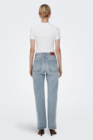 Femmes - ONLY® - BILLIE - Zoom sur le jeans - LIGHT BLUE DENIM