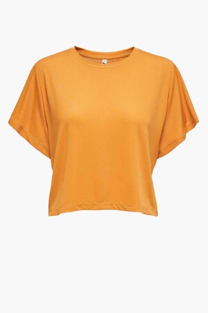 Dames - JACQUELINE DE YONG - T-shirt - oranje -  - ORANJE