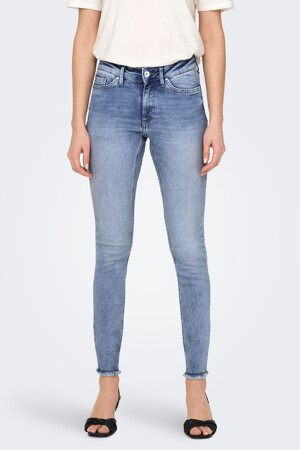 Dames - ONLY® - Skinny jeans - mid blue denim -  - MID BLUE DENIM
