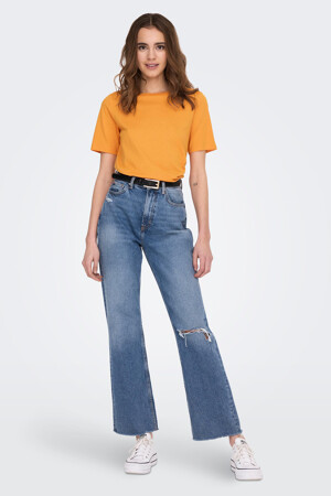 Dames - ONLY® - T-shirt - oranje - T-shirts & topjes - ORANJE