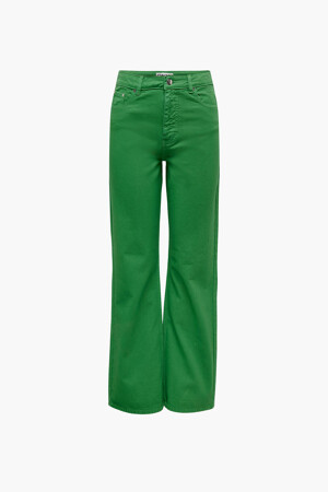 Femmes - ONLY® - Pantalon color&eacute; - vert - Pantalons - GROEN