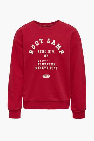 Femmes - ONLY® - Sweat - rouge - Promos - rouge