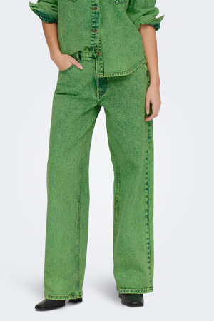 Dames - ONLY® - Colorbroek - groen - Broeken - GROEN