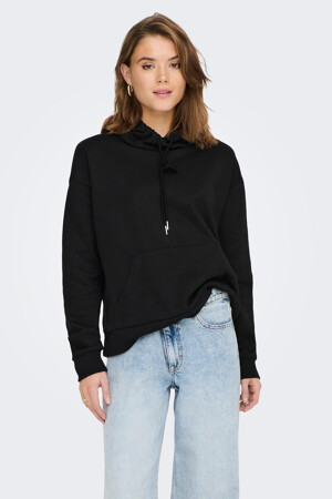 Dames - ONLY® - Sweater - zwart - Hoodies & sweaters - ZWART
