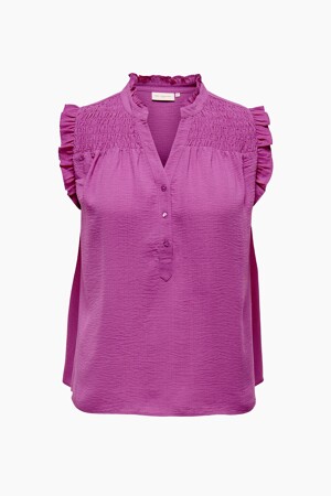Dames - CARMAKOMA - Blouse - roze - CARMAKOMA - roze