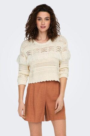 Dames - ONLY® - Pull - wit - Truien - WIT