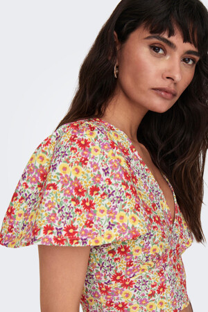 Dames - ONLY® - T-shirt - multicolor - Nieuwe collectie - MULTICOLOR
