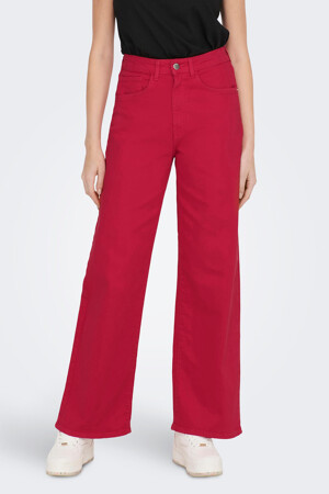 Dames - ONLY® - Broek - rood - ONLY - ROOD