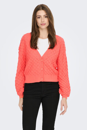Femmes - ONLY® - Gilet - orange - Saint Valentin Femme - ORANJE
