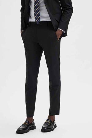 Hommes - SELECTED - Pantalon costume - noir -  - noir
