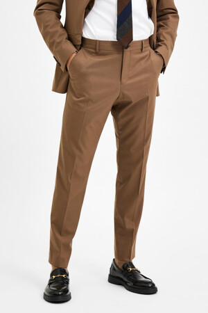 Femmes - SELECTED - Pantalon costume - brun - Sustainable fashion - BRUIN