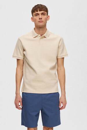 Dames - SELECTED - Polo - ecru - SELECTED - ECRU