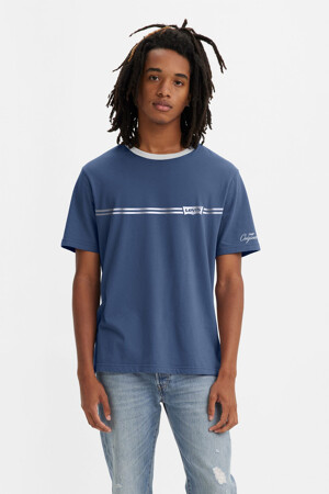 Heren - Levi's® - T-shirt - blauw - Levi's® - BLAUW