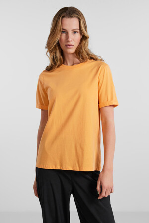 Femmes - PIECES® - T-shirt - jaune - Pieces - GEEL