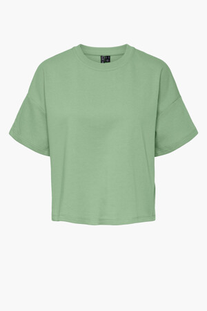 Dames - PIECES® - T-shirt - groen - Pieces - GROEN