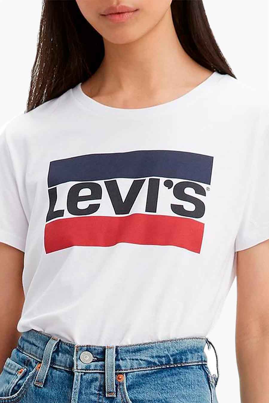 Waarschijnlijk Verbanning talent T-shirt (korte mouwen) Wit - Levi's® - 17369 PERFECTSPORT_0297WHITE | ZEB