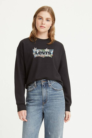 Dames - Levi's® - Sweater - zwart - Hoodies & sweaters - ZWART
