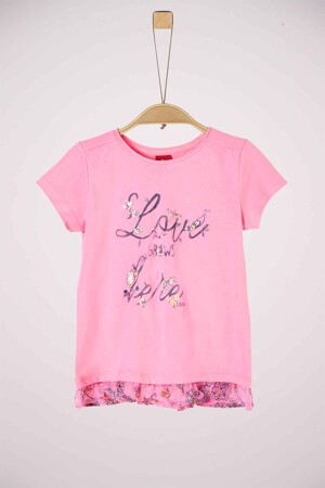 Dames - S. Oliver - T-shirt met korte mouwen - roze -  - roze