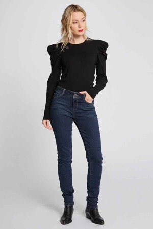 Dames - Morgan De Toi - POM - Jeans - BLAUW