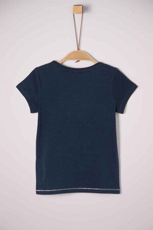 Dames - S. Oliver - T-shirt met korte mouwen - blauw -  - blauw
