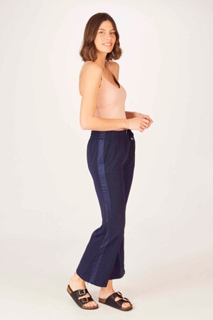 Femmes - Fransa® - Pantalon color&eacute; - bleu -  - BLAUW