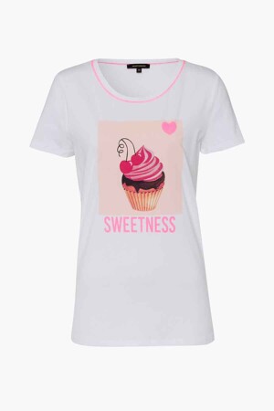 Dames - More & More - T-shirt - wit - More & More - wit