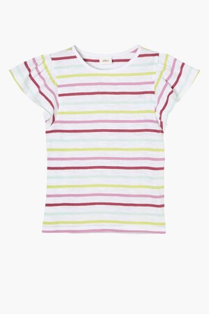 Femmes - S. Oliver - T-shirt - multicolore - T-shirts - multicoloré
