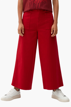 Dames - S. Oliver - Chino - rood - S. OLIVER - rood