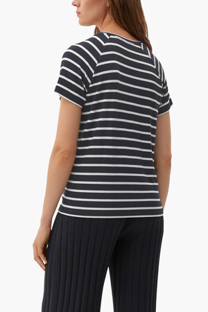 Dames - S. Oliver - T-shirt - blauw - S. OLIVER - blauw