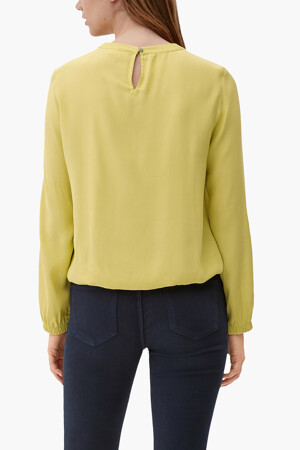 Dames - S. Oliver - Blouse - geel - Blouses & Hemden - geel