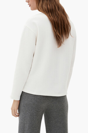 Dames - S. Oliver - Sweater - wit - S. OLIVER - wit