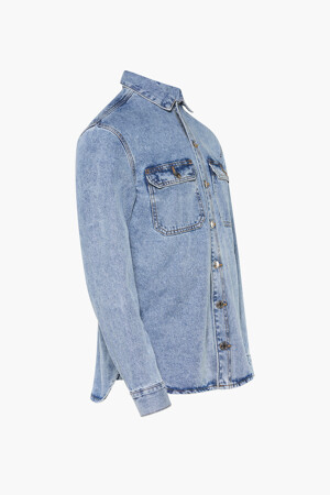 Heren - REDEFINED REBEL - Hemd - denim - Hemden - DENIM