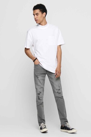 Dames - ONLY & SONS® - LOOM - Jeans - GRIJS