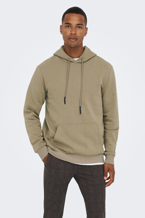 Heren - ONLY & SONS® - Sweater - taupe - ONLY & SONS - TAUPE
