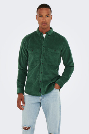 Heren - ONLY & SONS® - Hemd - groen - Hemden - GROEN
