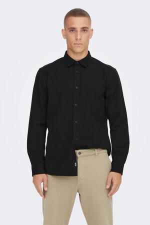 Dames - ONLY & SONS® - Hemd - zwart - Hemden - ZWART