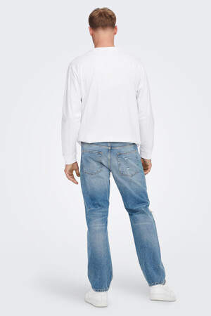 Heren - ONLY & SONS® - EDGE - Jeans - LIGHT BLUE DENIM