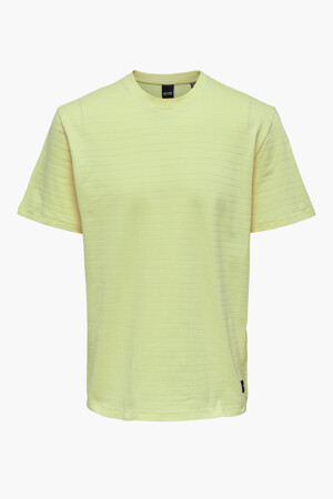 Dames - ONLY & SONS® - T-shirt - geel - ONLY & SONS - GEEL