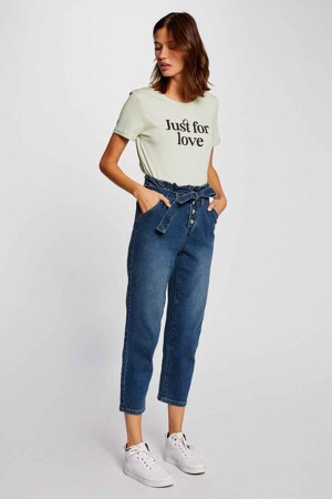 Dames - Morgan de Toi - Mom jeans - denim - Jeans - denim