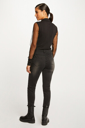 Dames - Morgan de Toi - Blouse - zwart - Blouses & Hemden - zwart