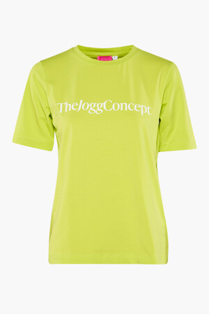Dames - THEJOGGCONCEPT - T-shirt - geel - The Jogg Concept - GEEL