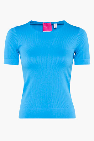 Femmes - THEJOGGCONCEPT - T-shirt - bleu - The Jogg Concept - BLAUW