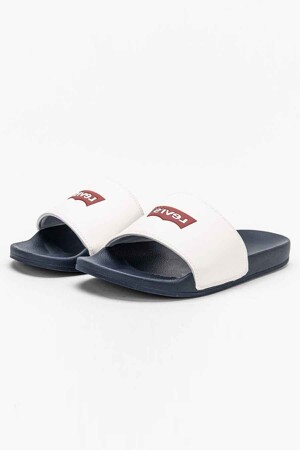 Dames - Levi's® Accessories - Slippers - wit - Slippers - WIT