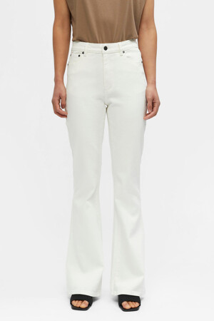Femmes - OBJECT - Pantalon color&eacute; - blanc -  - WIT