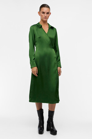 Femmes - OBJECT - Robe - vert - Robes - GROEN