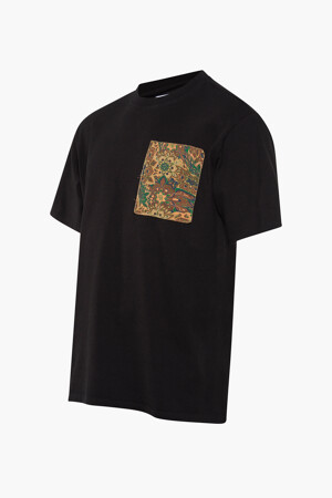 Dames - WOODBIRD - T-shirt - zwart - WOODBIRD - ZWART
