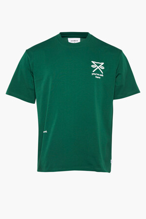 Femmes - WOODBIRD - T-shirt - vert - Sustainable fashion - GROEN