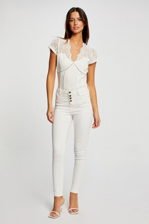 Femmes - Morgan de Toi - Body - blanc - MORGAN DE TOI - blanc